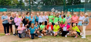 Abschluss der Lingener Damen Doppel Runde 2022