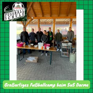 🍀Fußballcamp beim SuS Darme wird zu einem Riesenerfolg