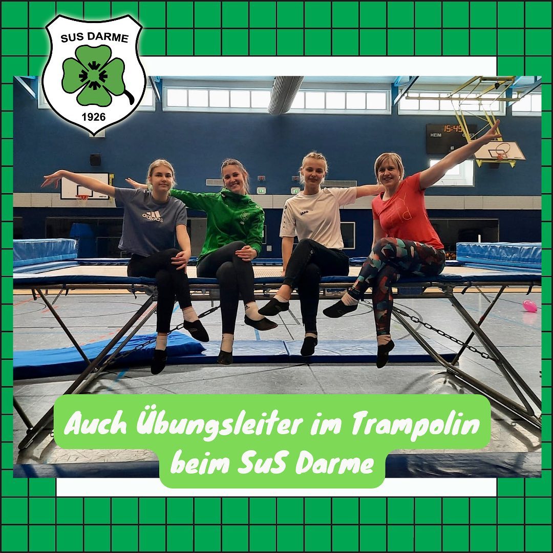 Übungsleiter im Trampolin beim SuS Darme