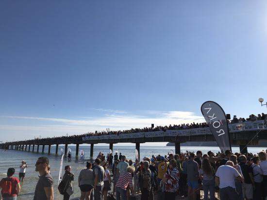Triathlet Schulte in Binz auf dem Podium